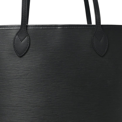 Louis Vuitton Epi Neverfull MM Black 8 of 11