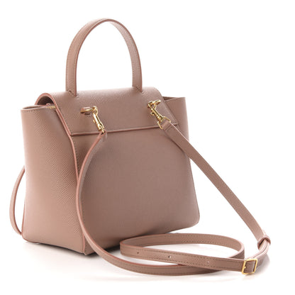 Celine Grained Calfskin Nano Belt Bag Antique Rose 3 of 10