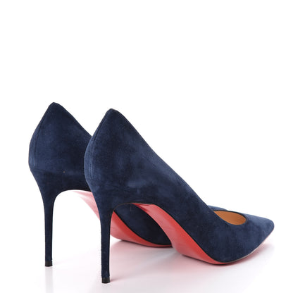 Christian Louboutin Veau Velours So Kate 85 Pumps 41 Navy 4 of 17