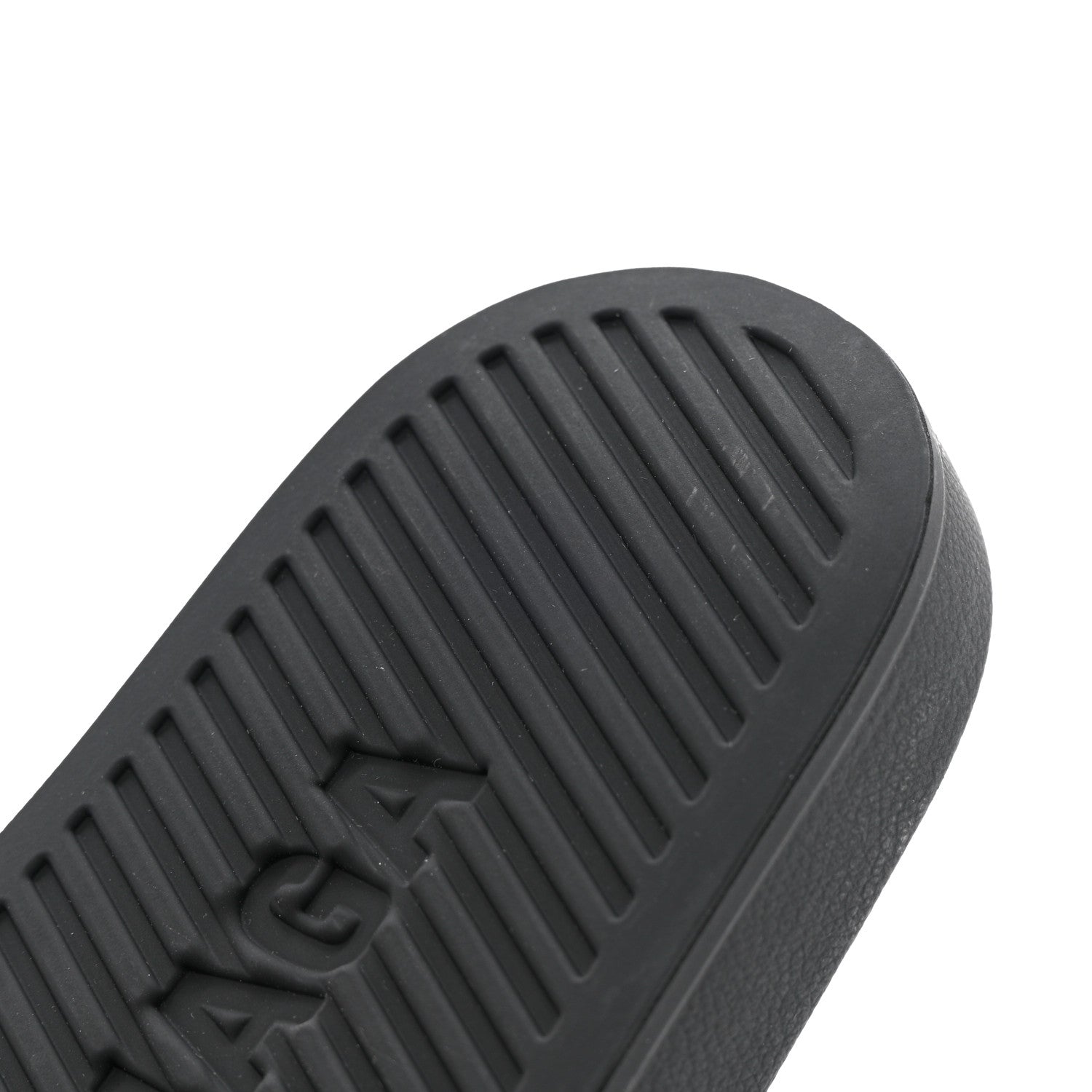 Balenciaga Rubber Womens Logo Pool Slide Sandals 37 Black 11 of 16