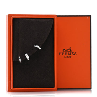 Hermes Sterling Silver Clou d'H Left Single Ear Cuff 4 of 4