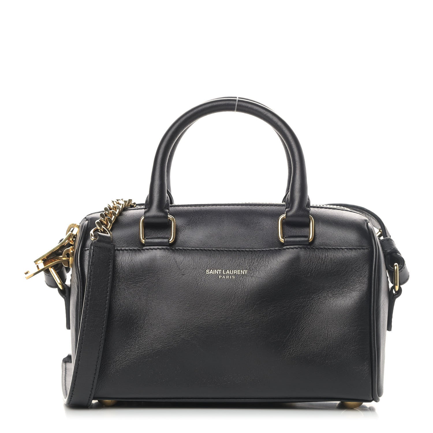 Saint Laurent Lambskin Toy Classic Duffle Black 1 of 5