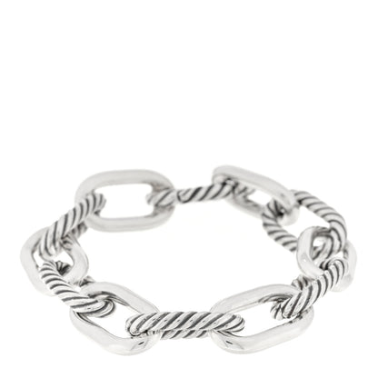 David Yurman Sterling Silver 11mm Madison Chain Bracelet 1 of 3