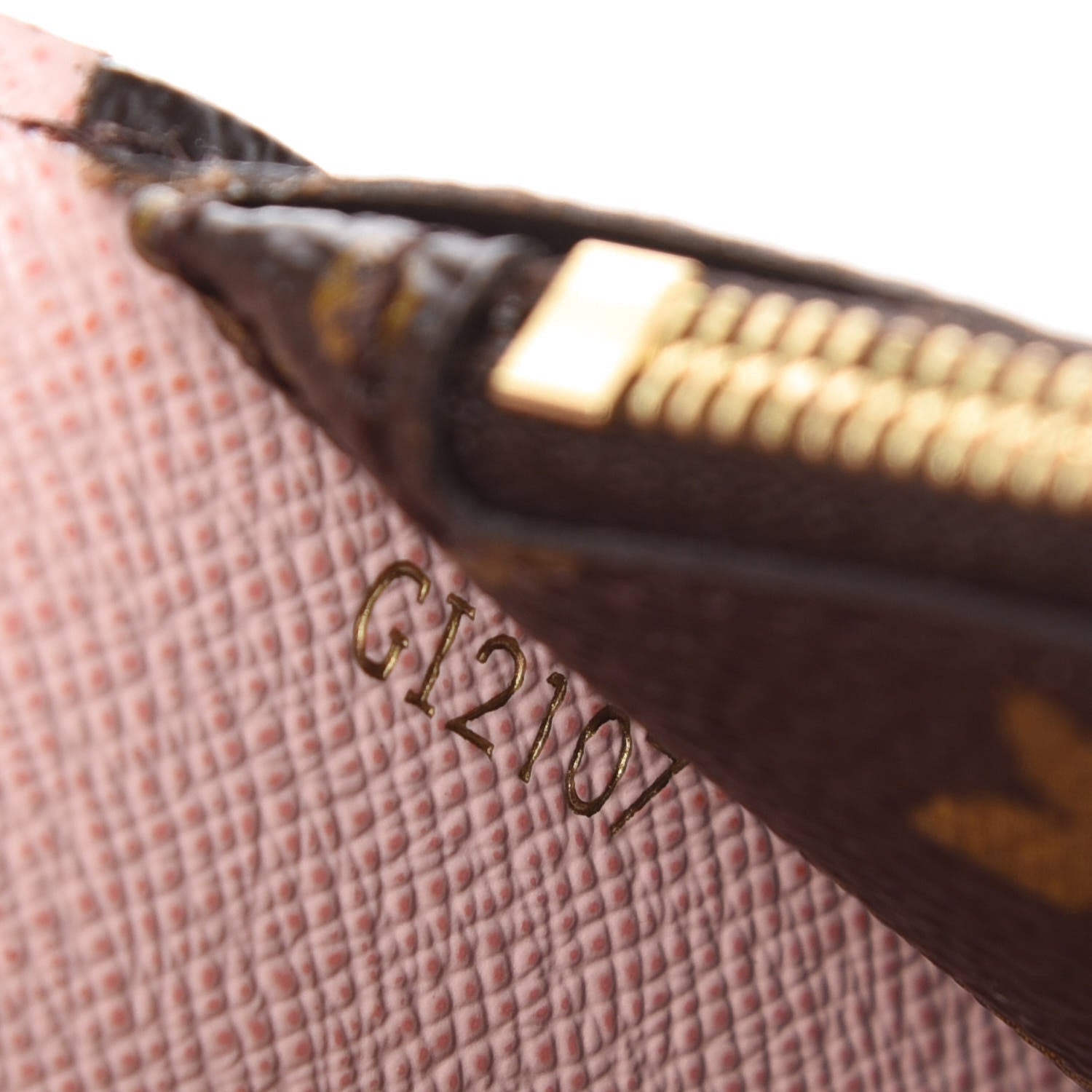 Louis Vuitton Monogram Josephine Wallet Rose Ballerine 8 of 11
