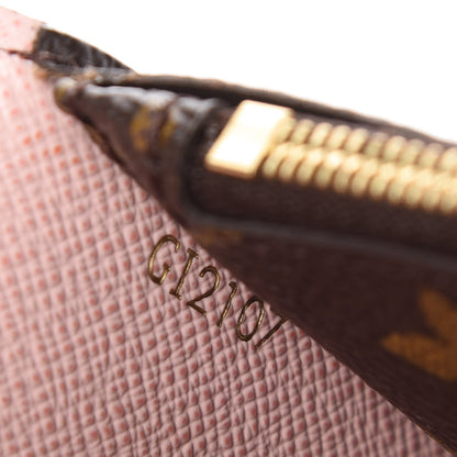 Louis Vuitton Monogram Josephine Wallet Rose Ballerine 8 of 11