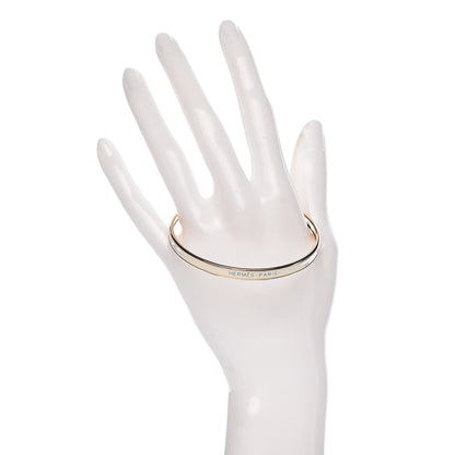 Hermes Enamel Printed Extra Narrow Printed Bracelet 65 2 of 5