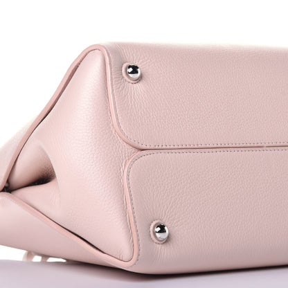 Christian Dior Grained Calfskin Medium Bar Tote Rose Poudre 7 of 8
