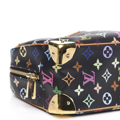 Louis Vuitton Monogram Multicolor Trouville Black 6 of 11
