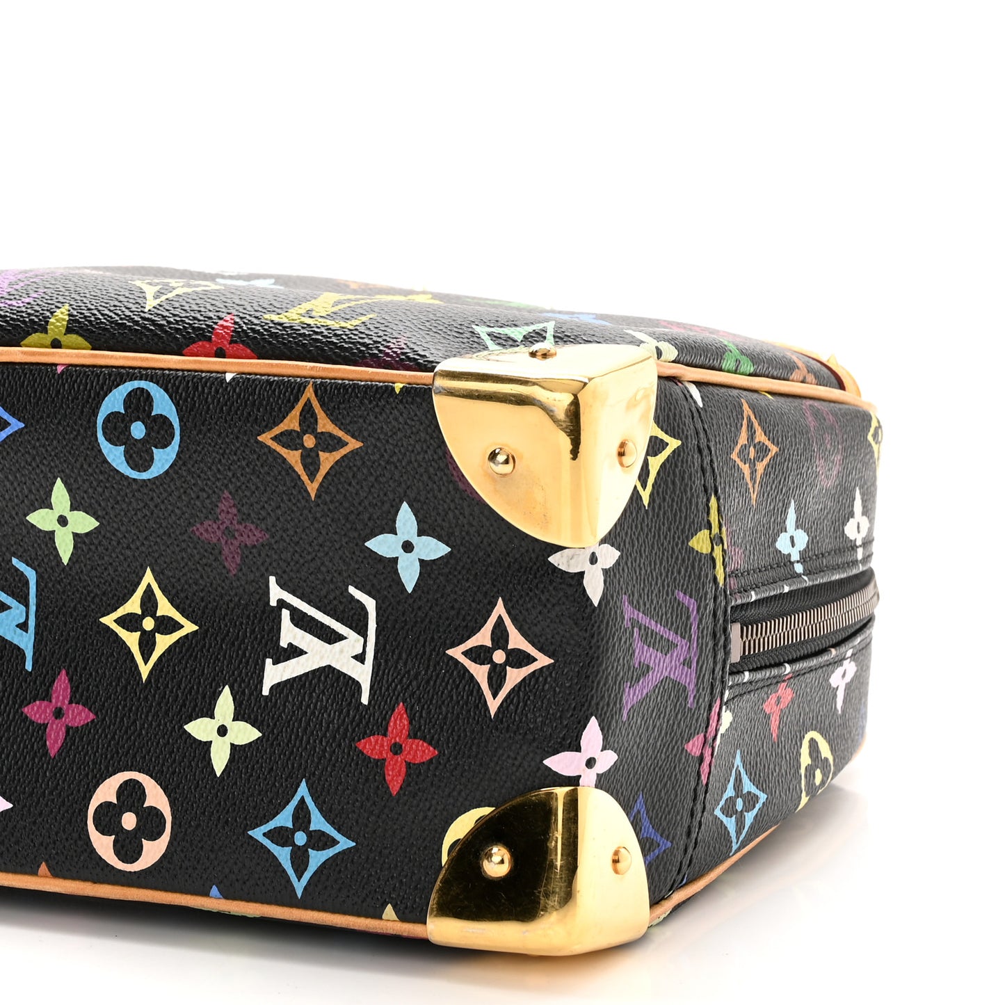Monogram Multicolor Trouville Black