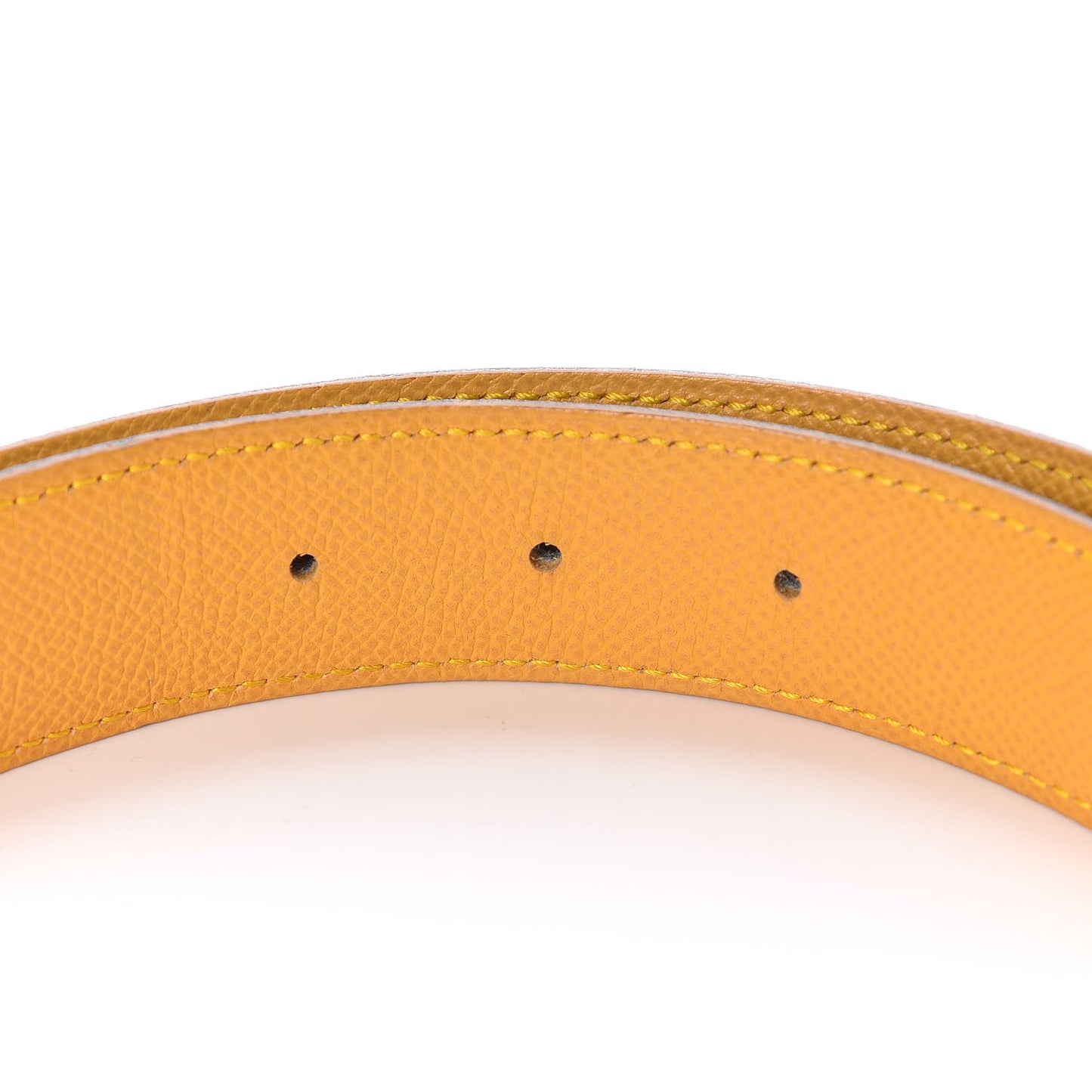 Courchevel H 32mm H Belt 70 Jaune Blue Jean