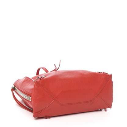 Balenciaga Veau Souple Papier Mini A4 Tote Rouge Cerise 3 of 10