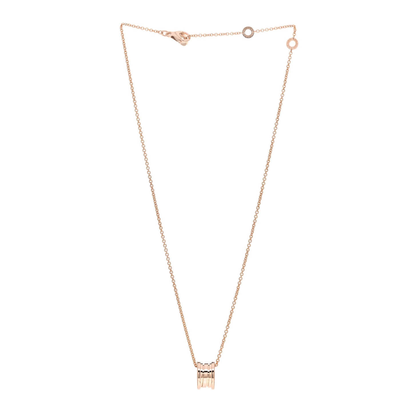 18K Rose Gold B.Zero1 Pendant Necklace