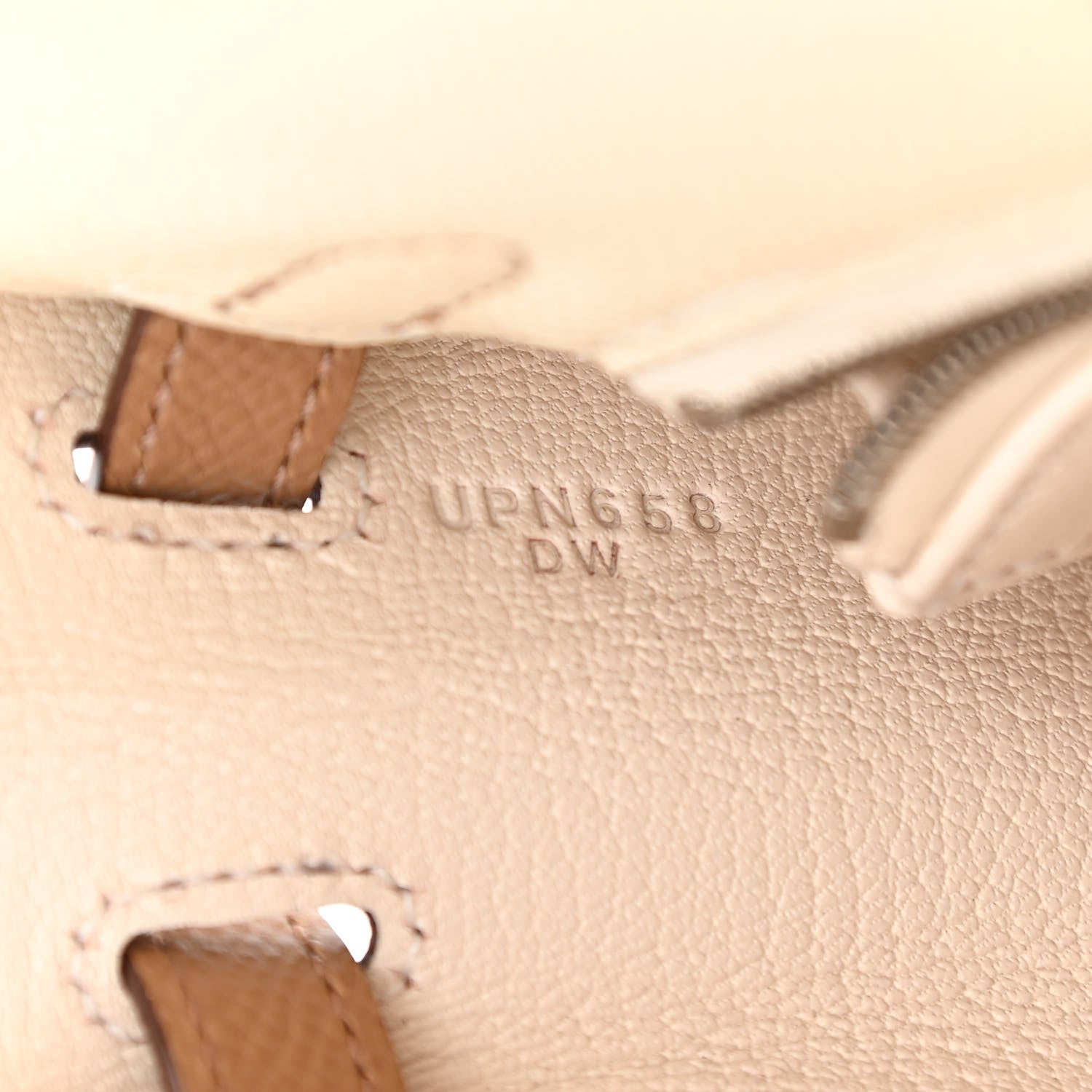 Hermes Epsom Tri-Color Kelly Sellier 25 Nata Chai Gris Meyer 7 of 12