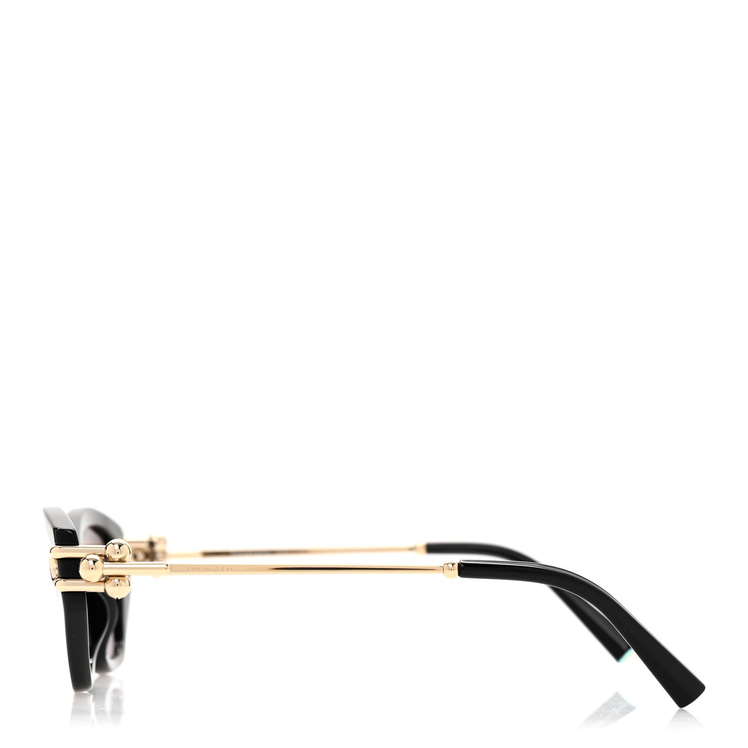 Tiffany Acetate HardWear Cat Eye Sunglasses TF4231U Black 3 of 9