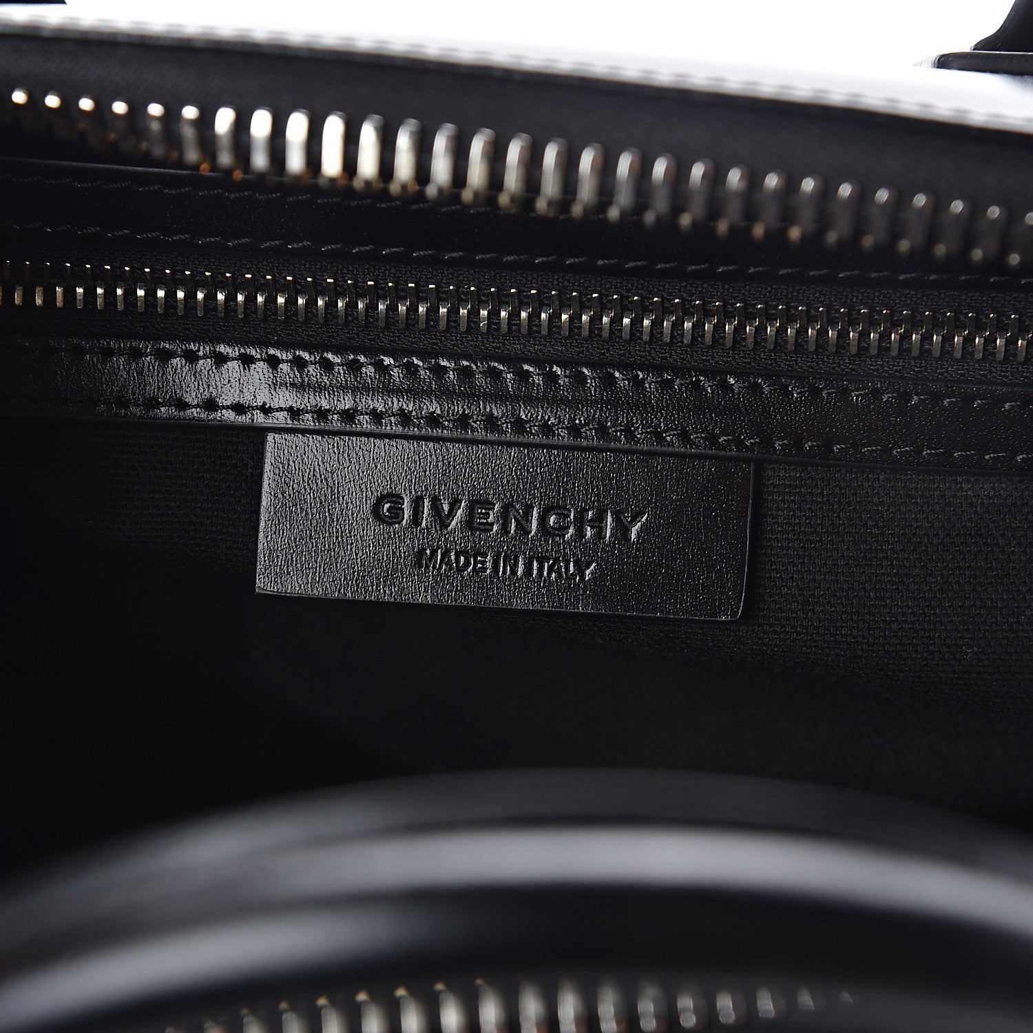 Givenchy Shiny Lord Calfskin Medium Antigona Black 5 of 7