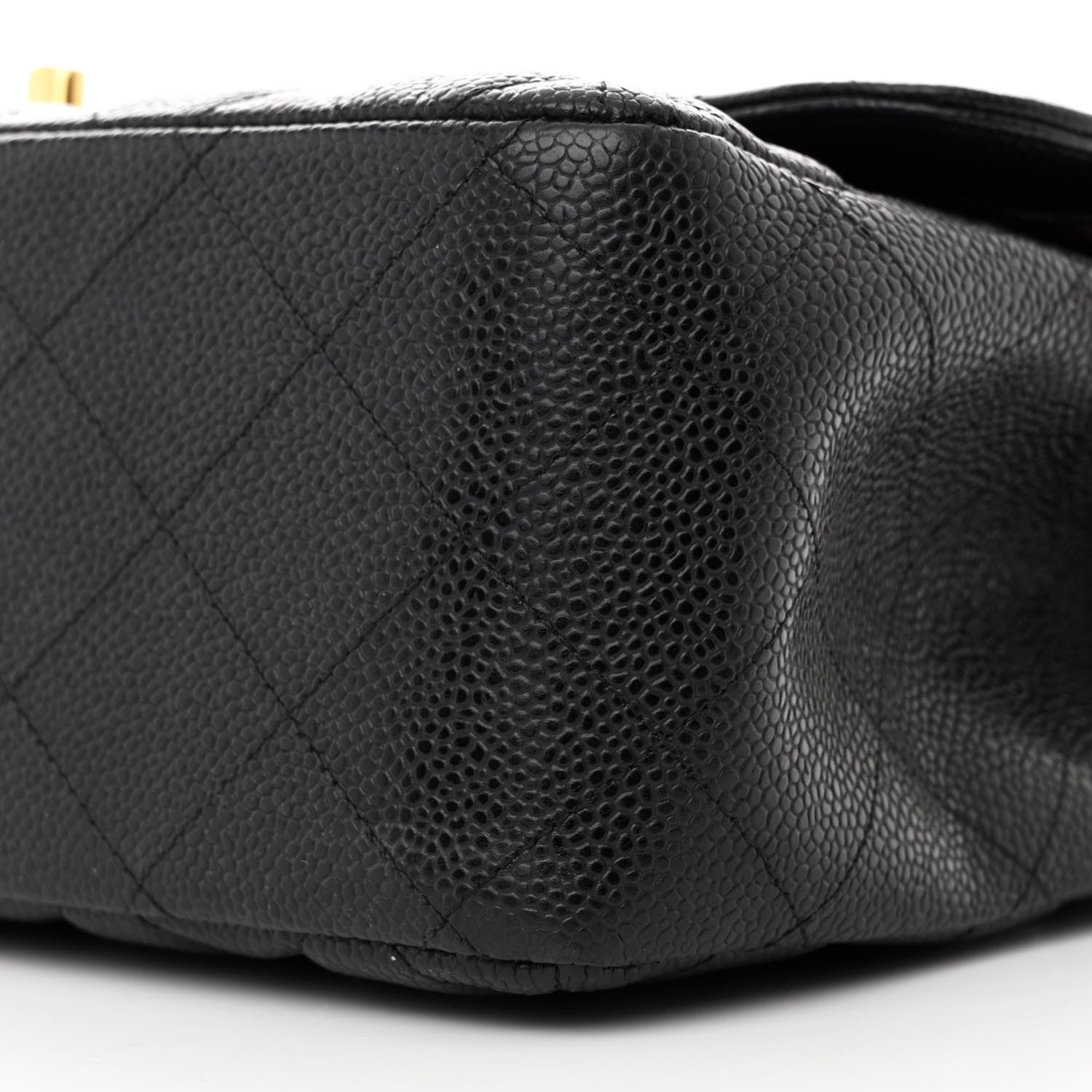 Chanel Caviar Quilted Jumbo Double Flap Black 10 of 11