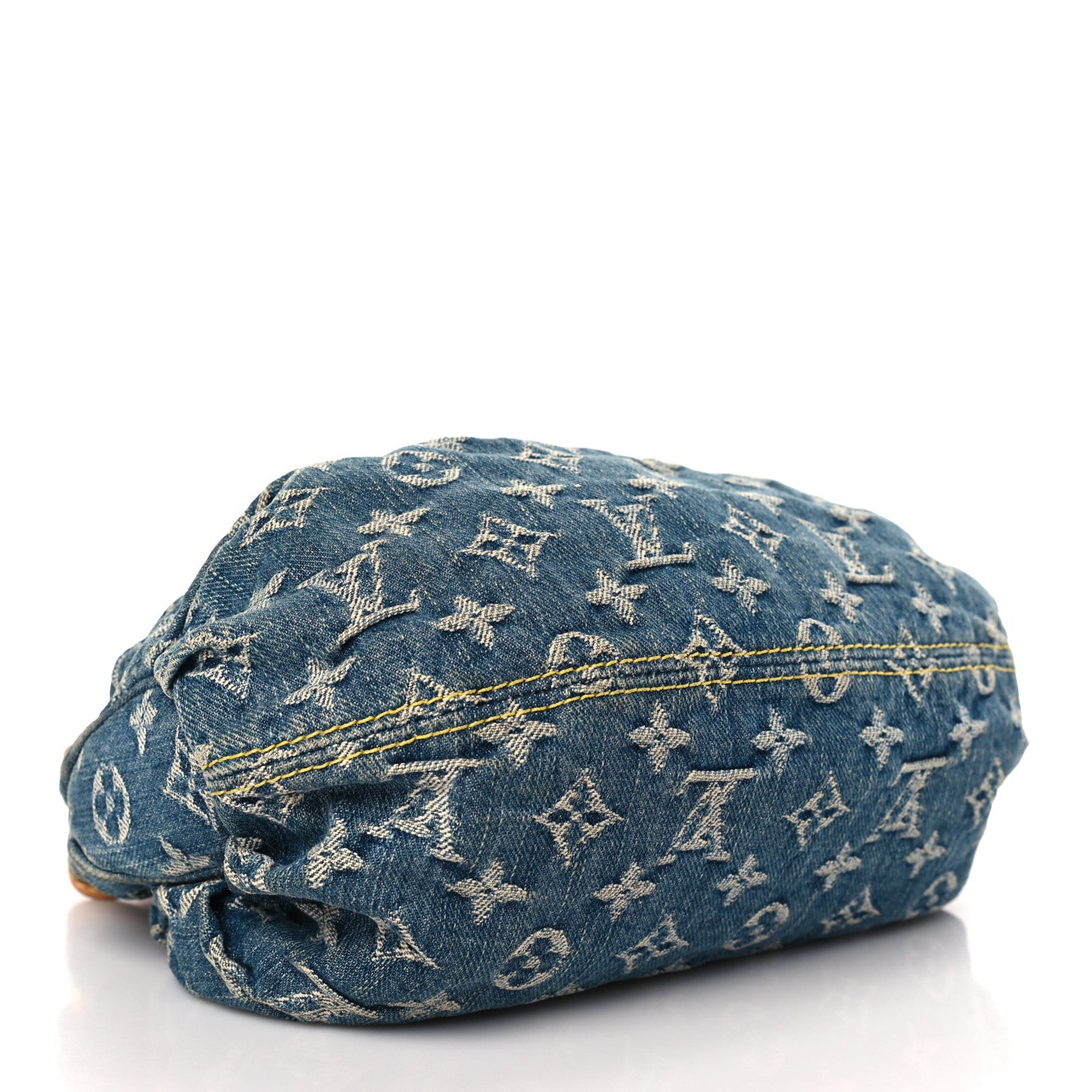 Louis Vuitton Monogram Denim Pleaty Blue 4 of 8