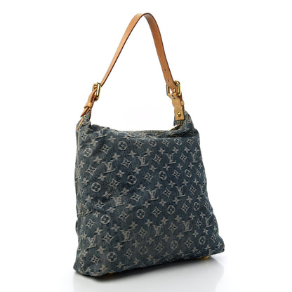 Louis Vuitton Denim Baggy GM Blue 3 of 10