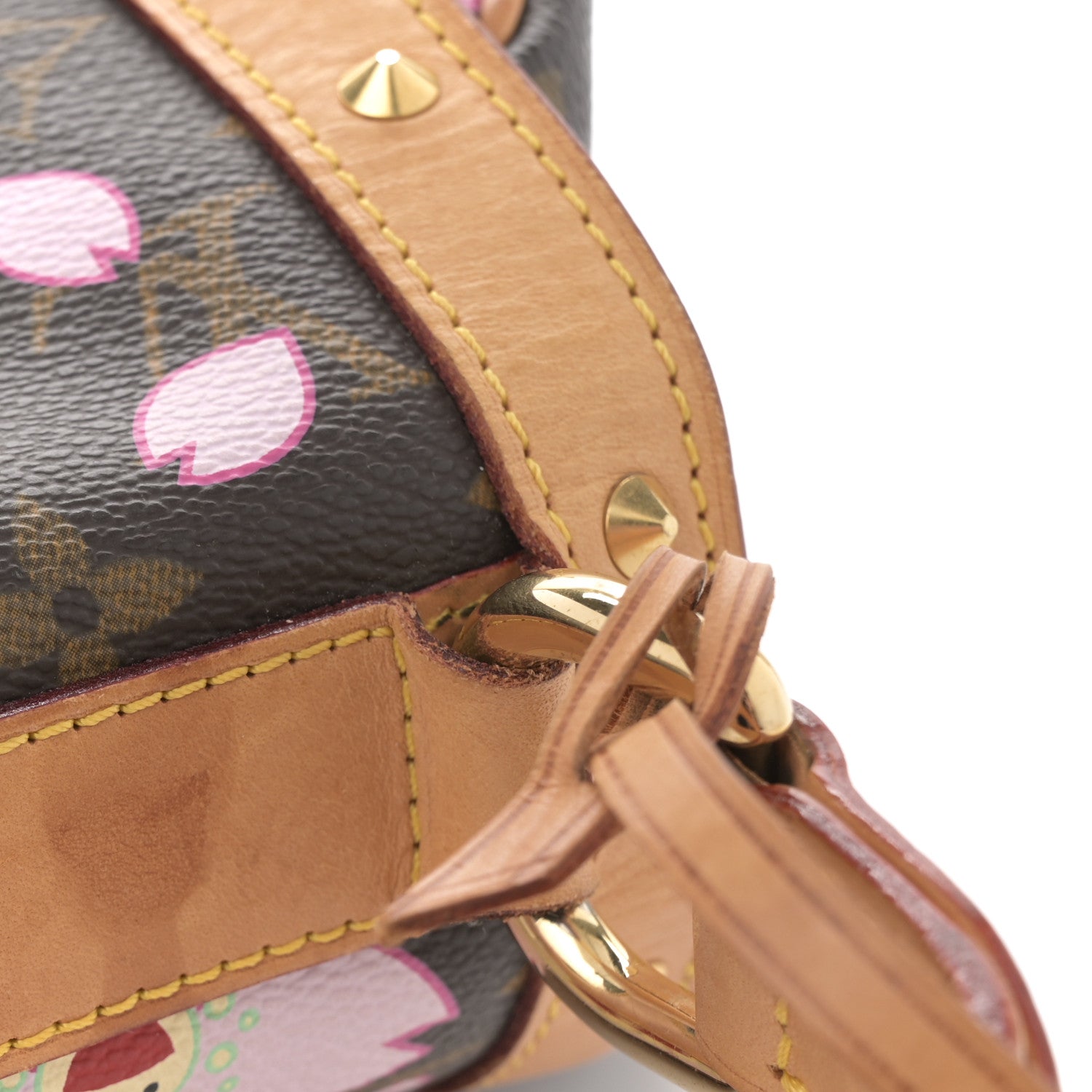 Louis Vuitton Monogram Cherry Blossom Sac Retro Bag Brown 1748199