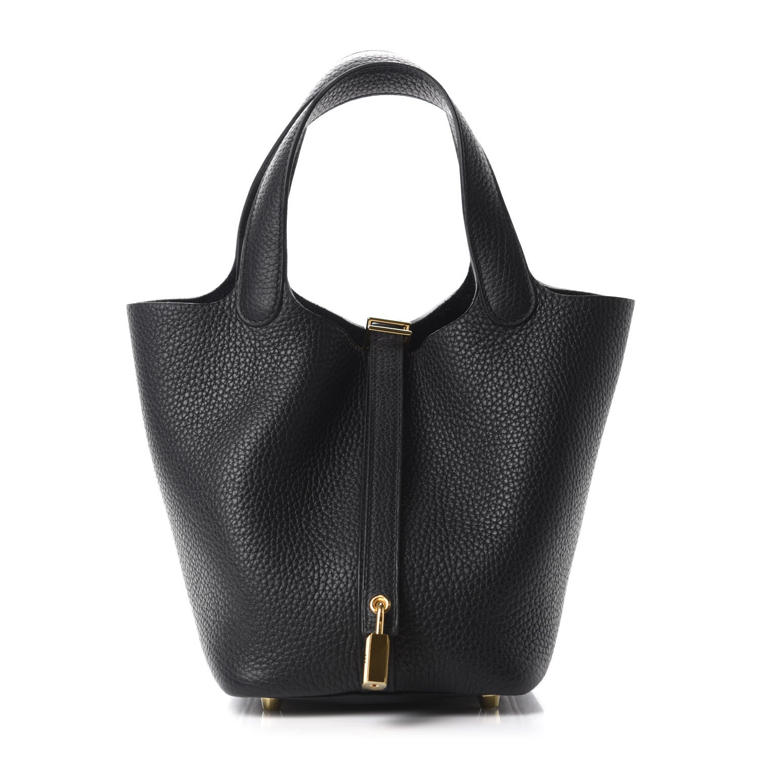 Hermes Taurillon Clemence Picotin Lock 18 PM Black 1 of 11