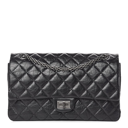 Chanel Aged Calfskin Quilted 2.55 Reissue 226 Flap Black 1 of 13