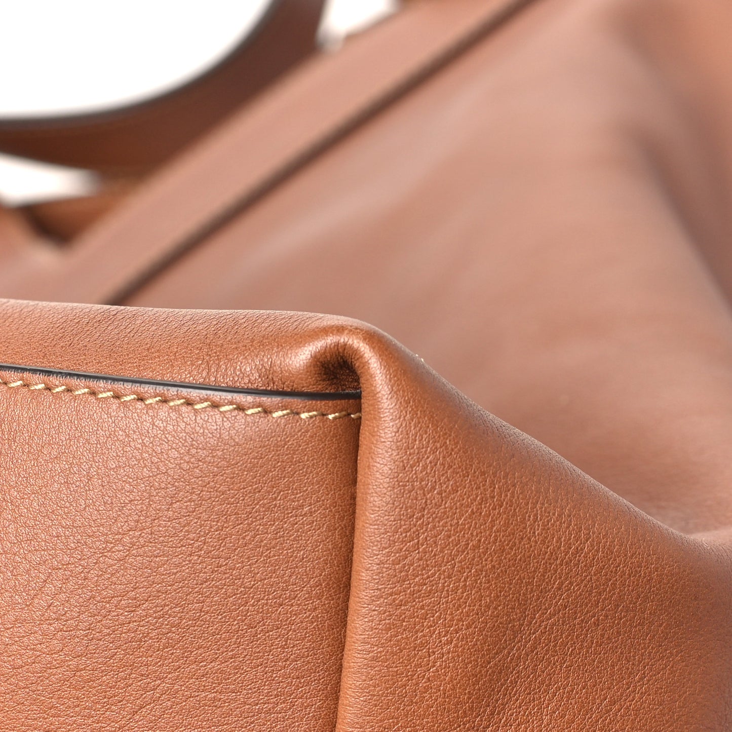 Calfskin Y Tote Brick