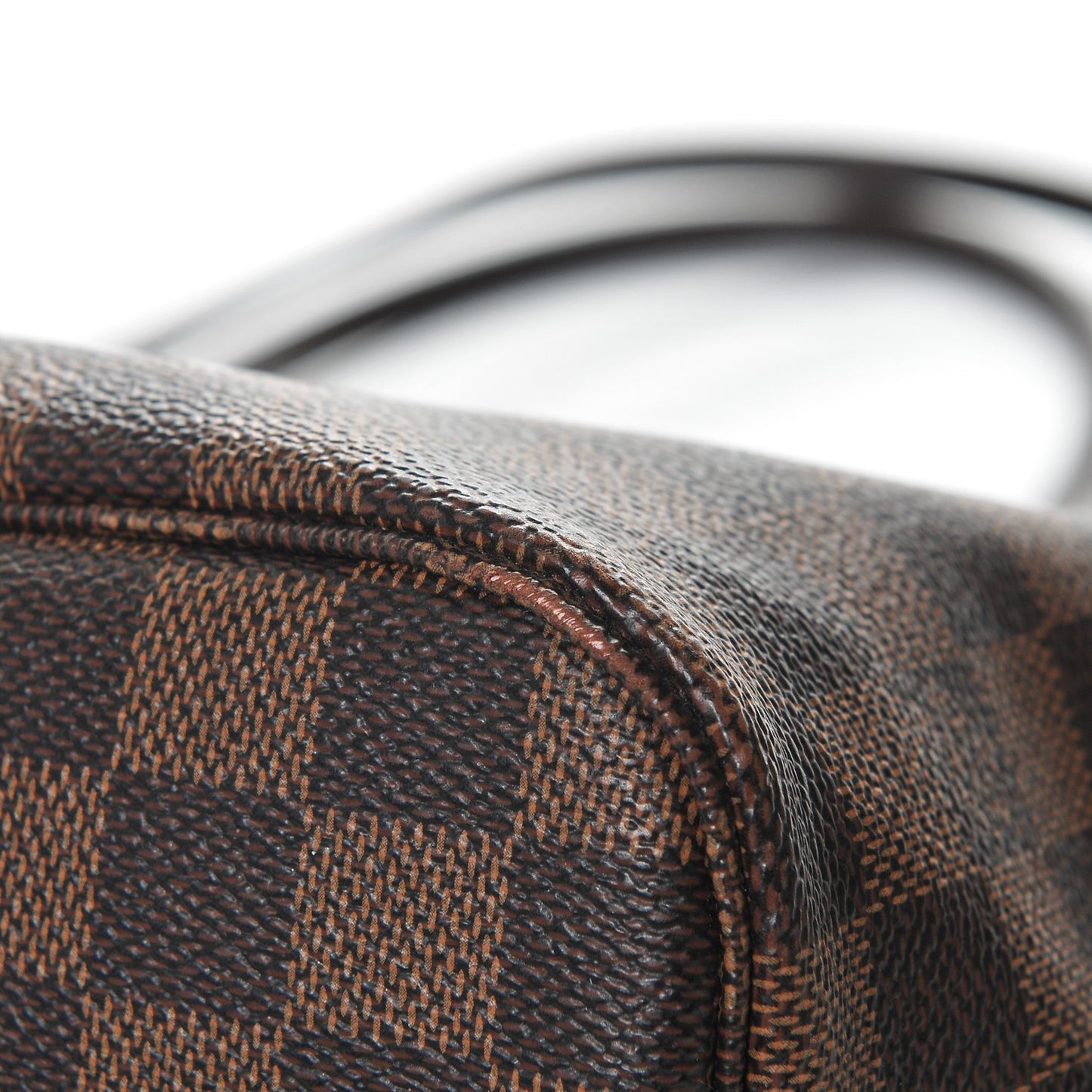 Damier Ebene Neo Neverfull MM Rose Ballerine