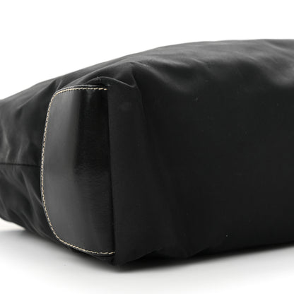 Prada Nylon Zip Tote Bag Black 8 of 15
