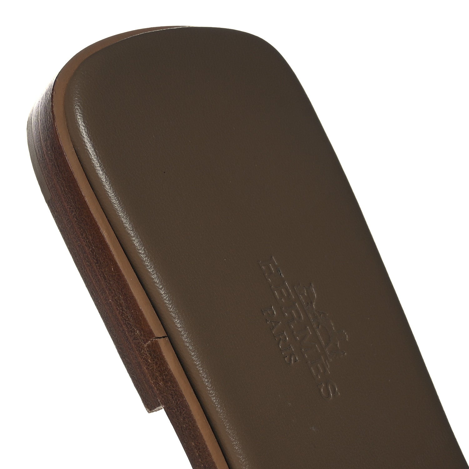 Hermes Calfskin Amore Sandals 39 White Naturel 10 of 11