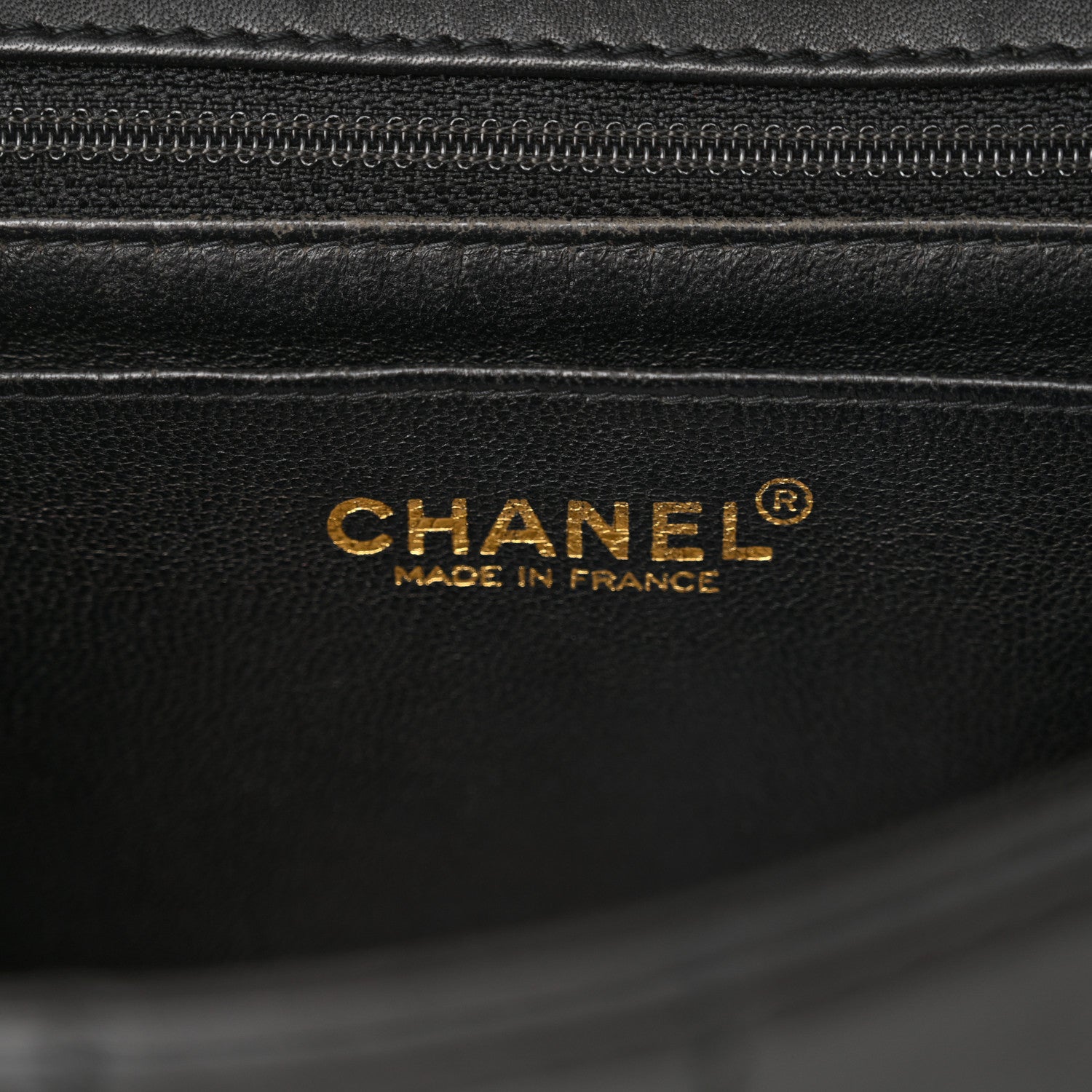 Chanel Lambskin Stitched Chocolate Bar Single Flap Black 6 of 15