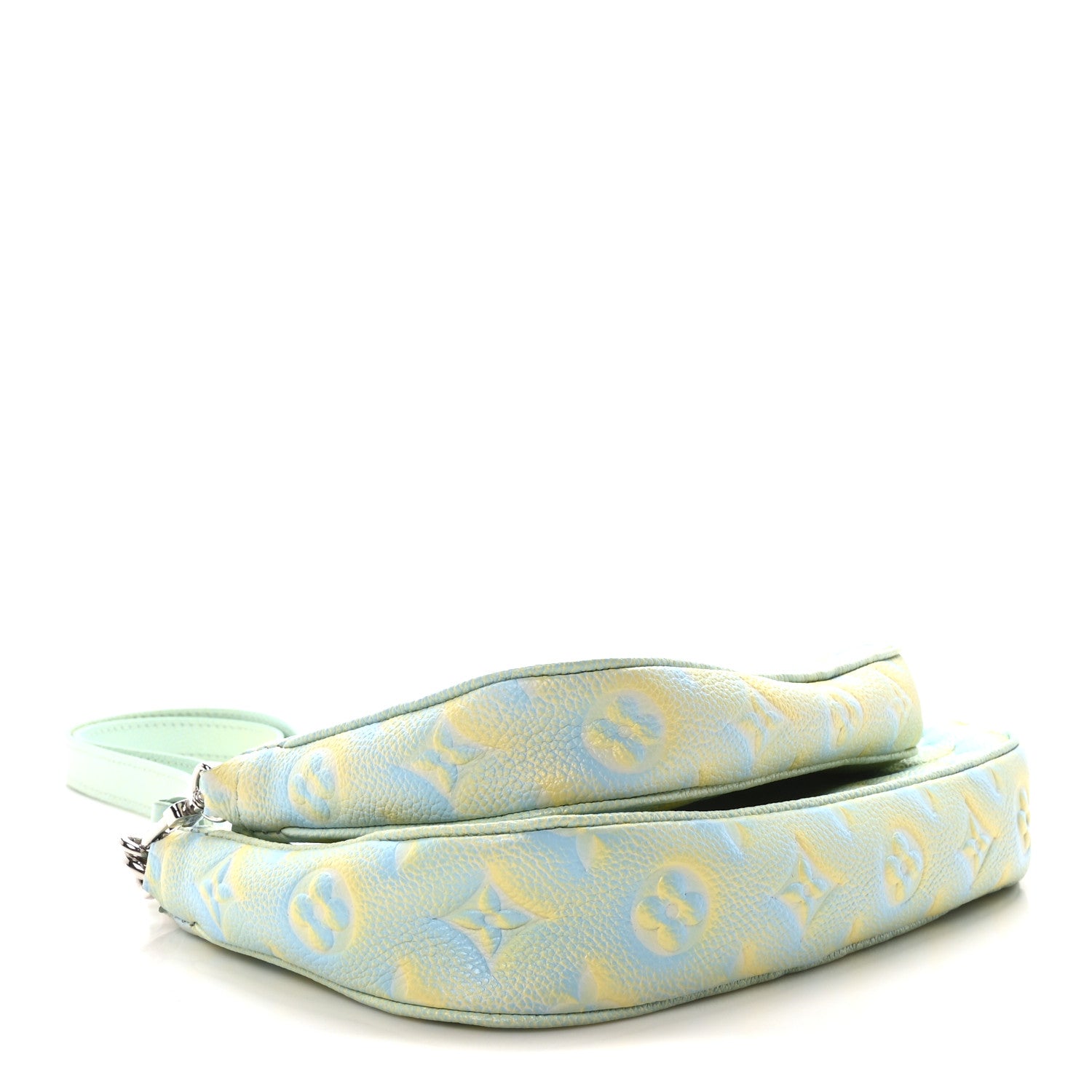 Louis Vuitton Empreinte Monogram Summer Stardust Multi Pochette Accessories Water Green 4 of 9