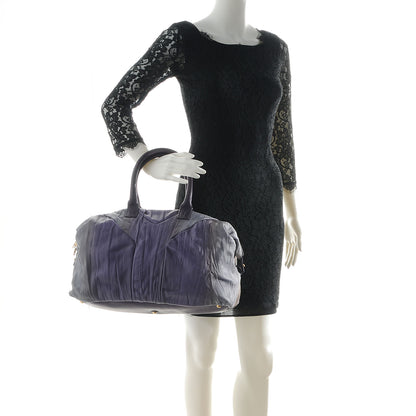 Saint Laurent Leather Ombre Easy Sac Degrade Purple 2 of 9