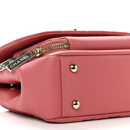 Chanel Caviar Quilted Small Business Affinity Flap Pink 9 of 11