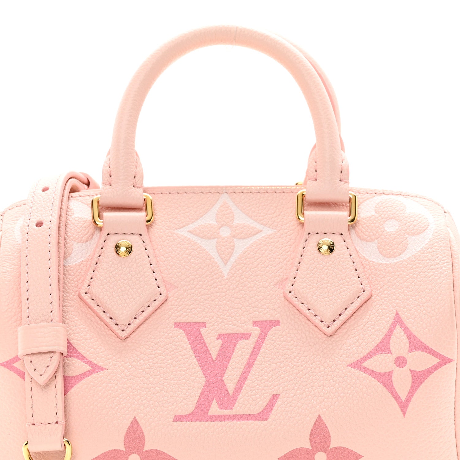 Louis Vuitton Empreinte Monogram Giant Speedy Bandouliere 20 Degrade Rose Pink 7 of 10