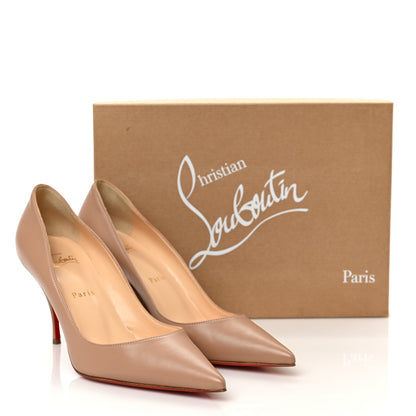 Christian Louboutin Nappa Clare 80 Pumps 38 Nude 9 of 9