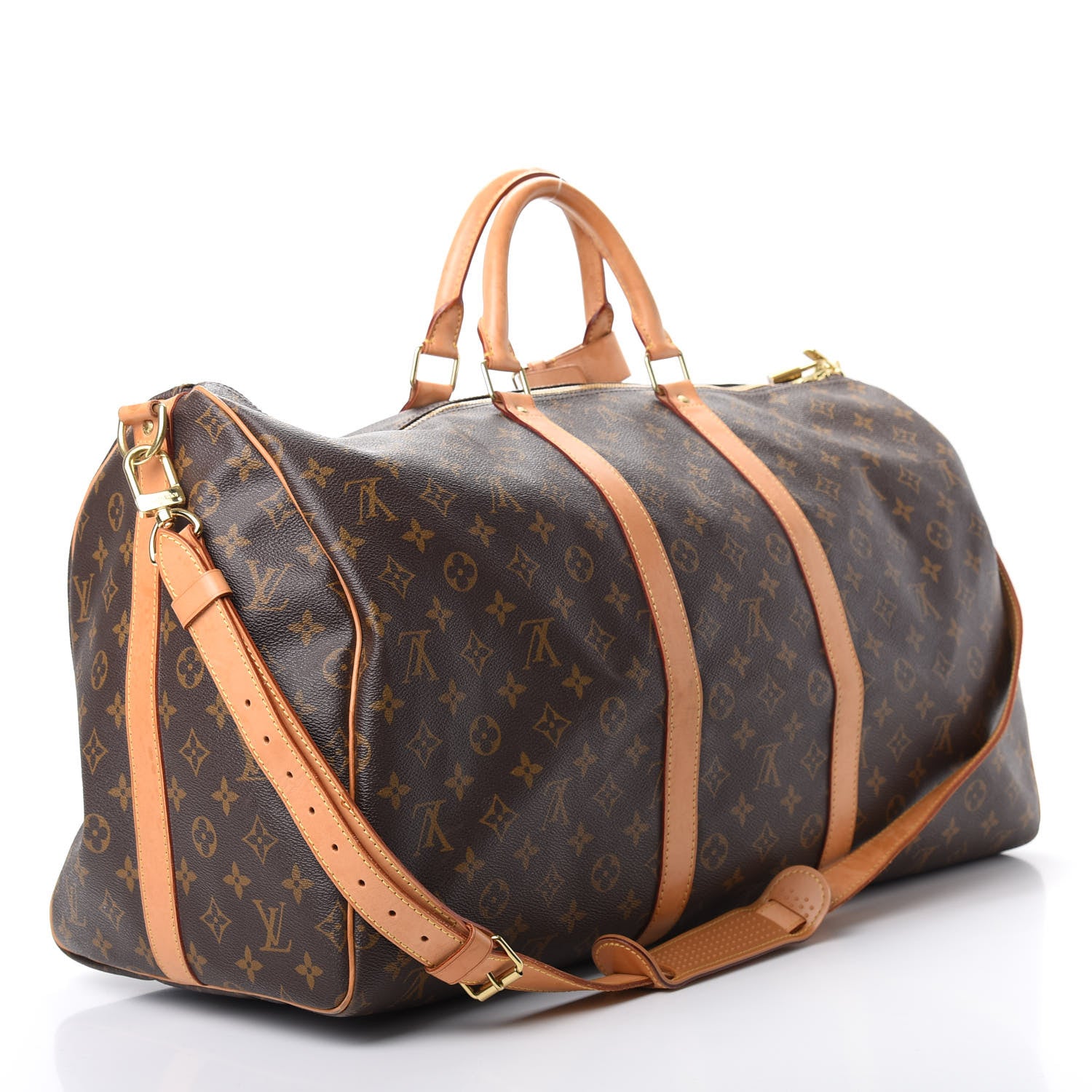 Louis Vuitton Monogram Keepall Bandouliere 55 2 of 16