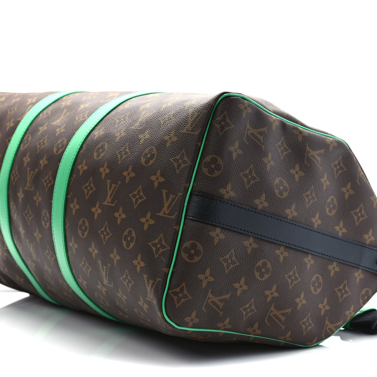 Louis Vuitton Monogram Macassar Keepall Bandouliere 50 Minty Green 7 of 7