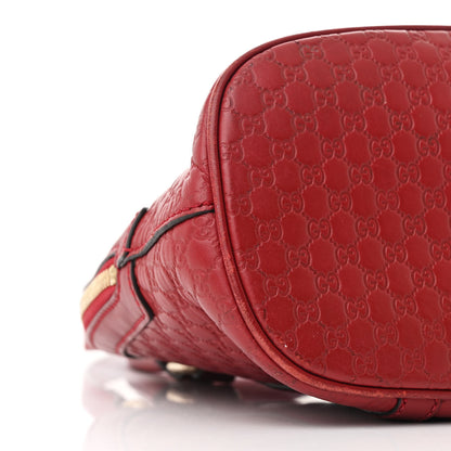 Gucci Soft Microguccissima Mini Dome Bag Rosso 9 of 10