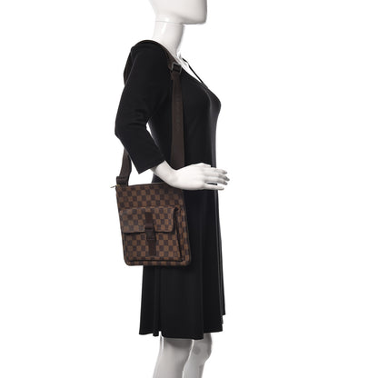 Louis Vuitton Damier Ebene Pochette Melville 2 of 14