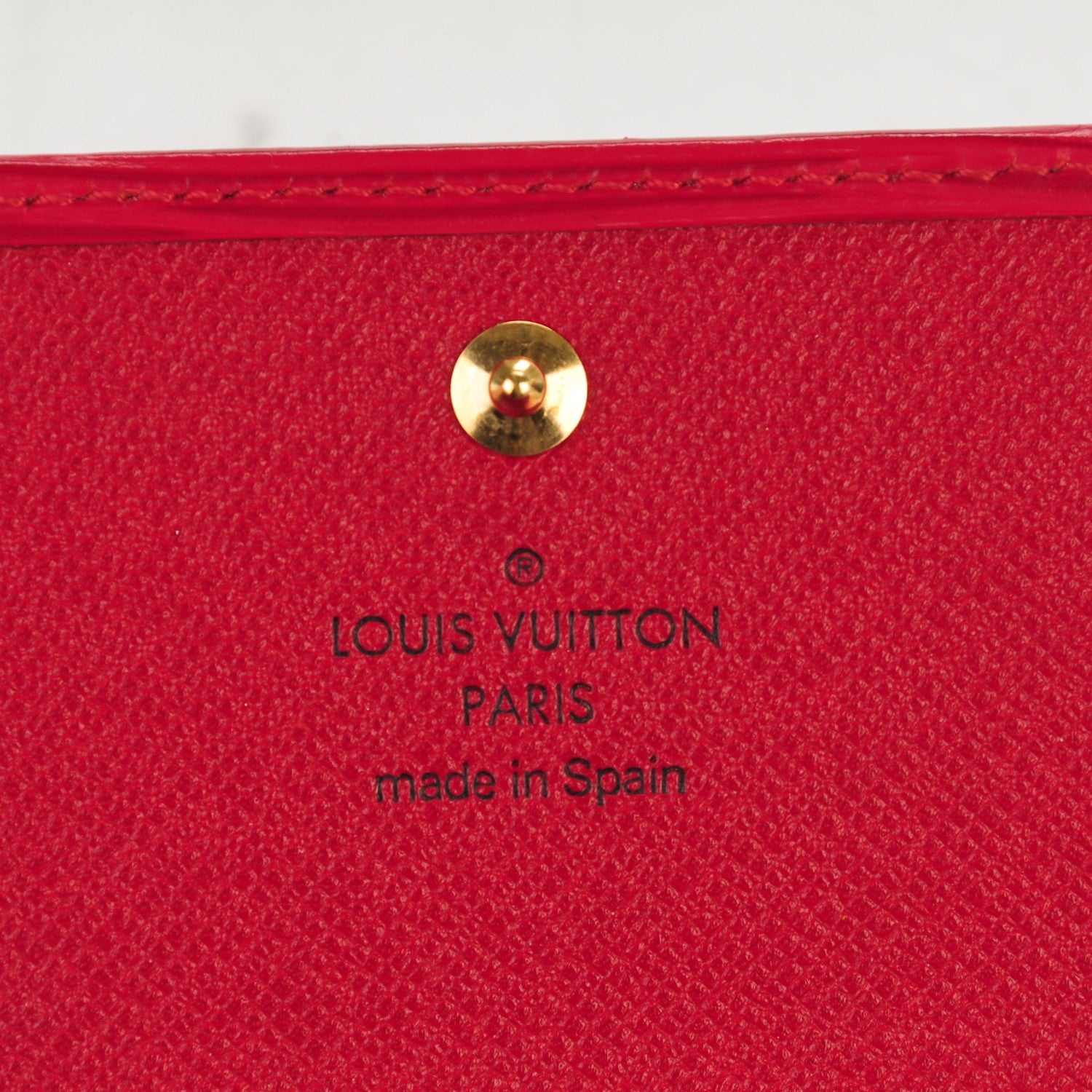 Louis Vuitton Epi Porte Tresor International Wallet Castillan Red 6 of 8