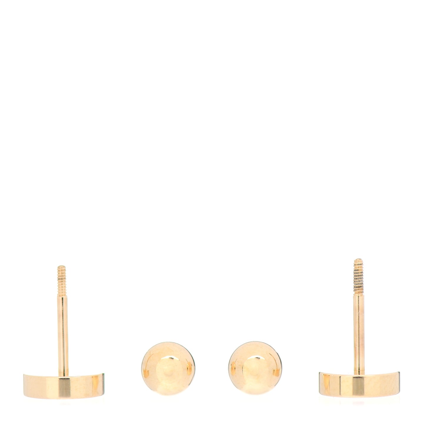 18K Yellow Gold LOVE Earrings