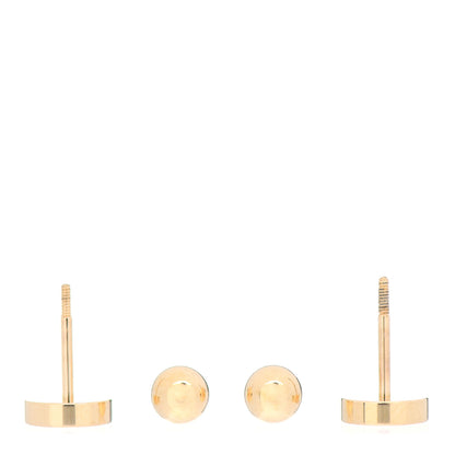 Cartier 18K Yellow Gold LOVE Earrings 3 of 4