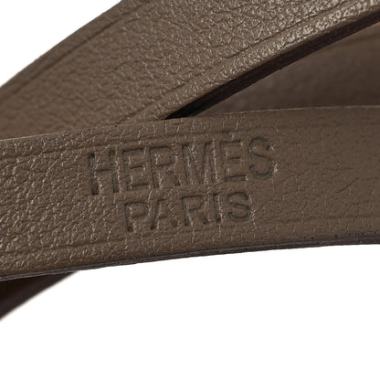 Hermes Swift Behapi Double Tour Bracelet T2 Etoupe 4 of 5