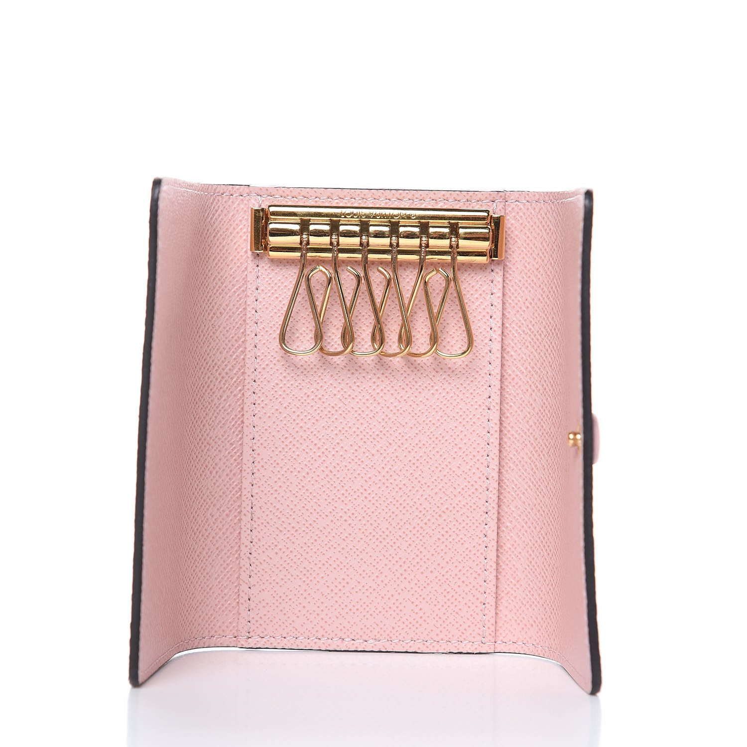Louis Vuitton Damier Ebene Multicles 6 Key Holder Rose Ballerine 5 of 8
