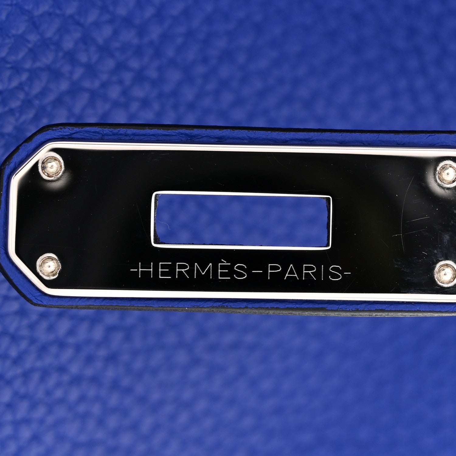 Hermes Togo Birkin 30 Bleu Electrique 11 of 14
