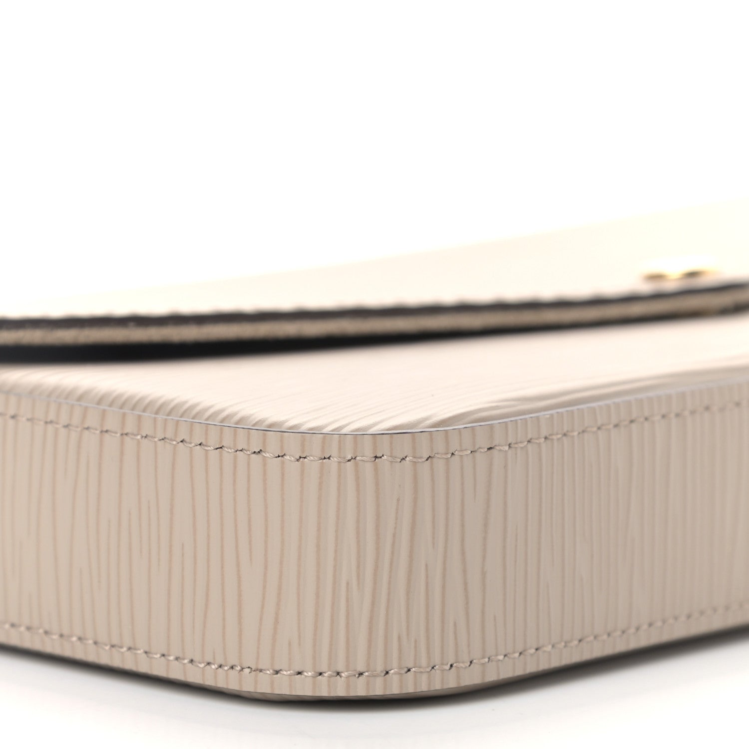 Louis Vuitton Epi Felicie Pochette Chain Wallet Galet 9 of 10