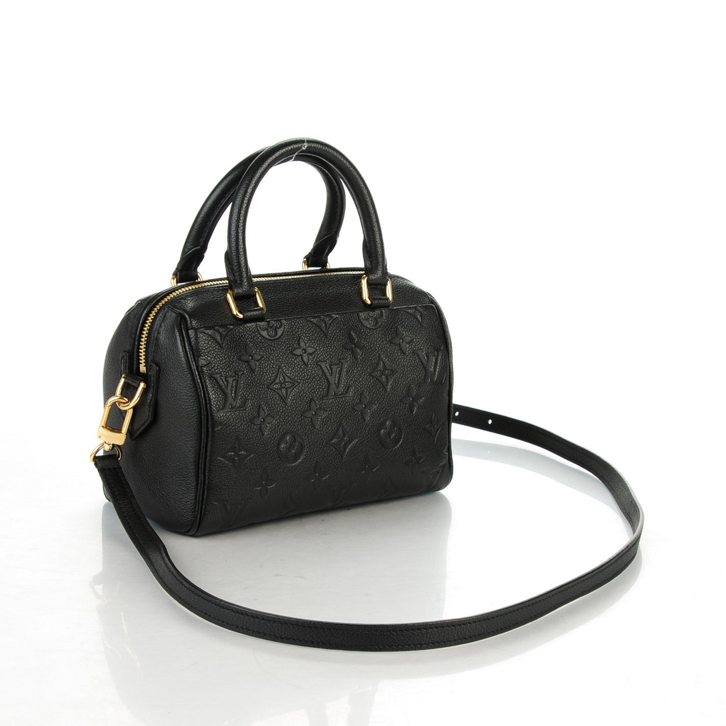 Louis Vuitton Empreinte Speedy Bandouliere 20 Black 3 of 6