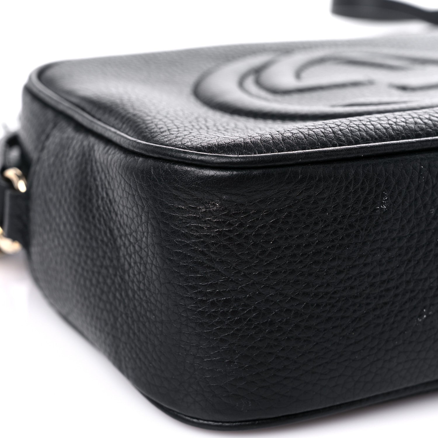Gucci Pebbled Calfskin Small Soho Disco Bag Black 16 of 17