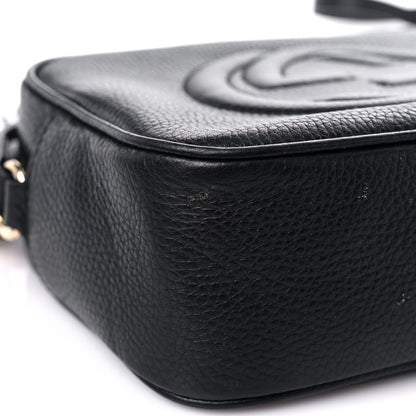 Gucci Pebbled Calfskin Small Soho Disco Bag Black 16 of 17