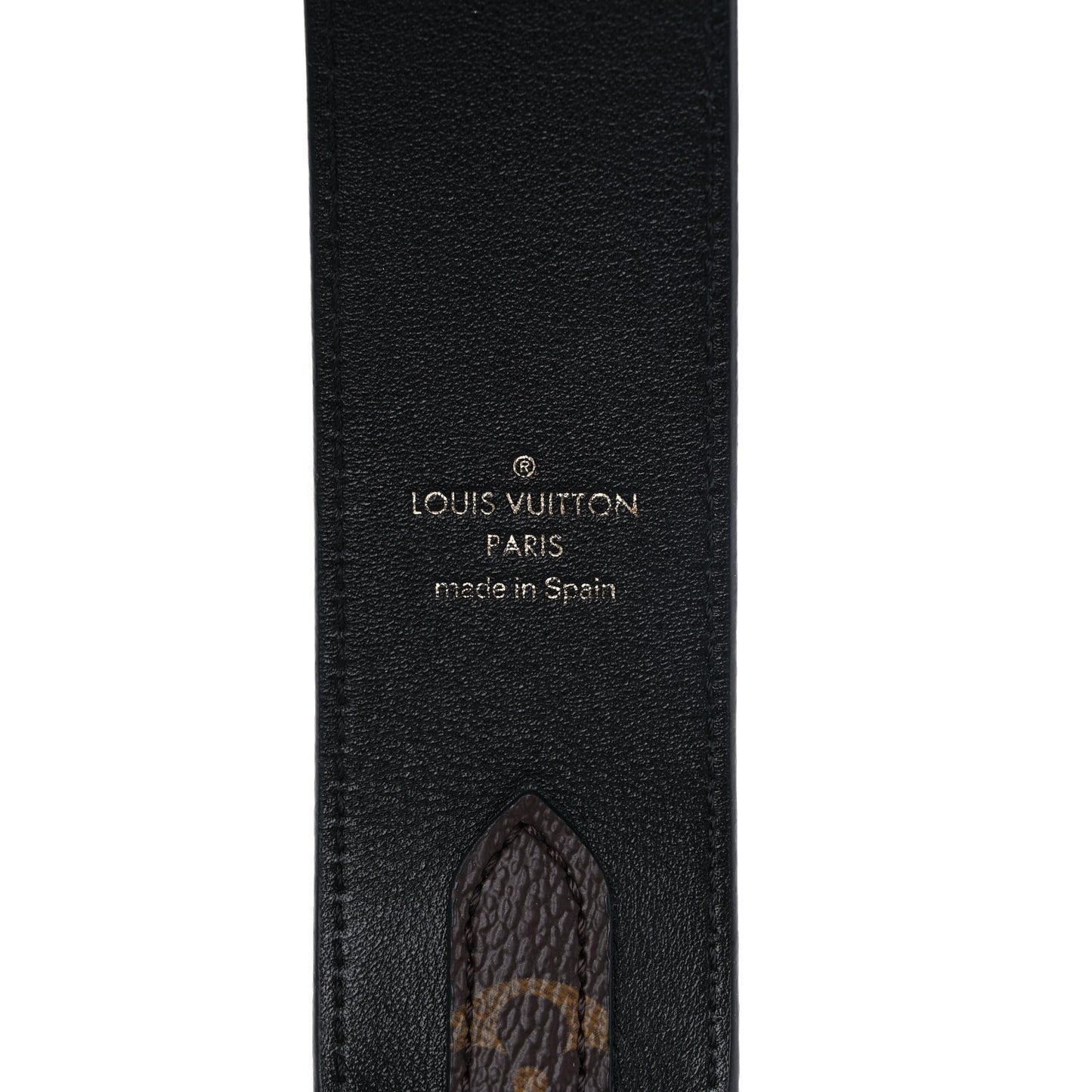 Monogram Bandouliere Shoulder Strap Black